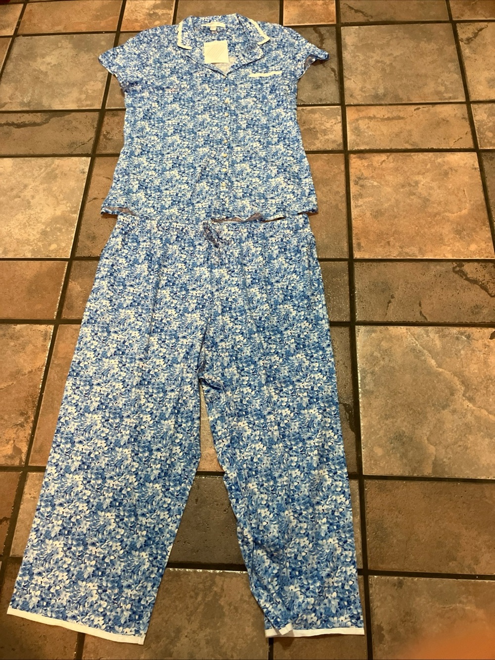 Eileen West 2 piece pajama set NWT size XL